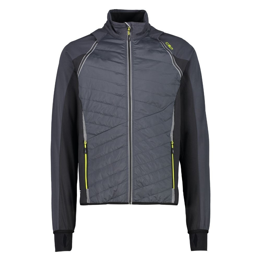 Bunda CAMPAGNOLO Man Jacket Titanio s odnímateľnými rukávmi - Bundy na bežky a skialp - 1