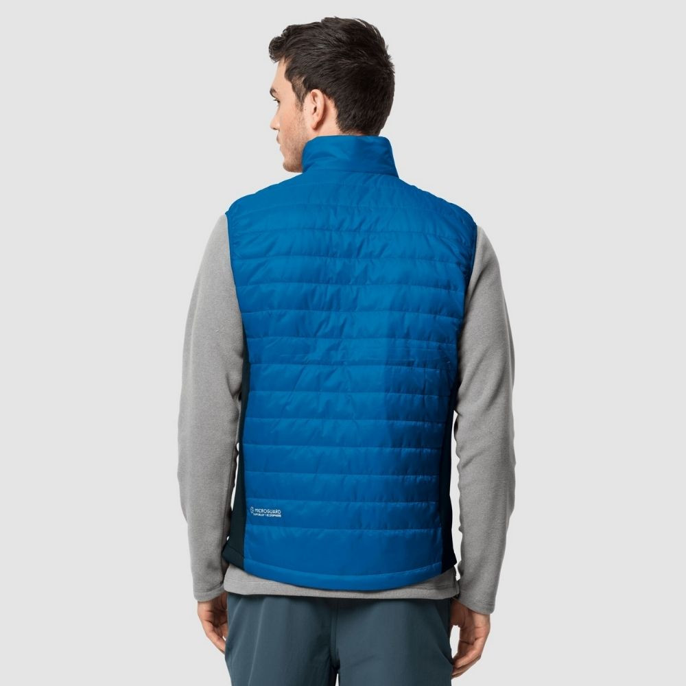 Vesta JACK WOLFSKIN Routeburn Blue - Bundy na bežky a skialp - 3