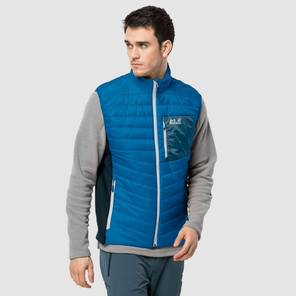 Vesta JACK WOLFSKIN Routeburn Blue - Bundy na bežky a skialp - 2