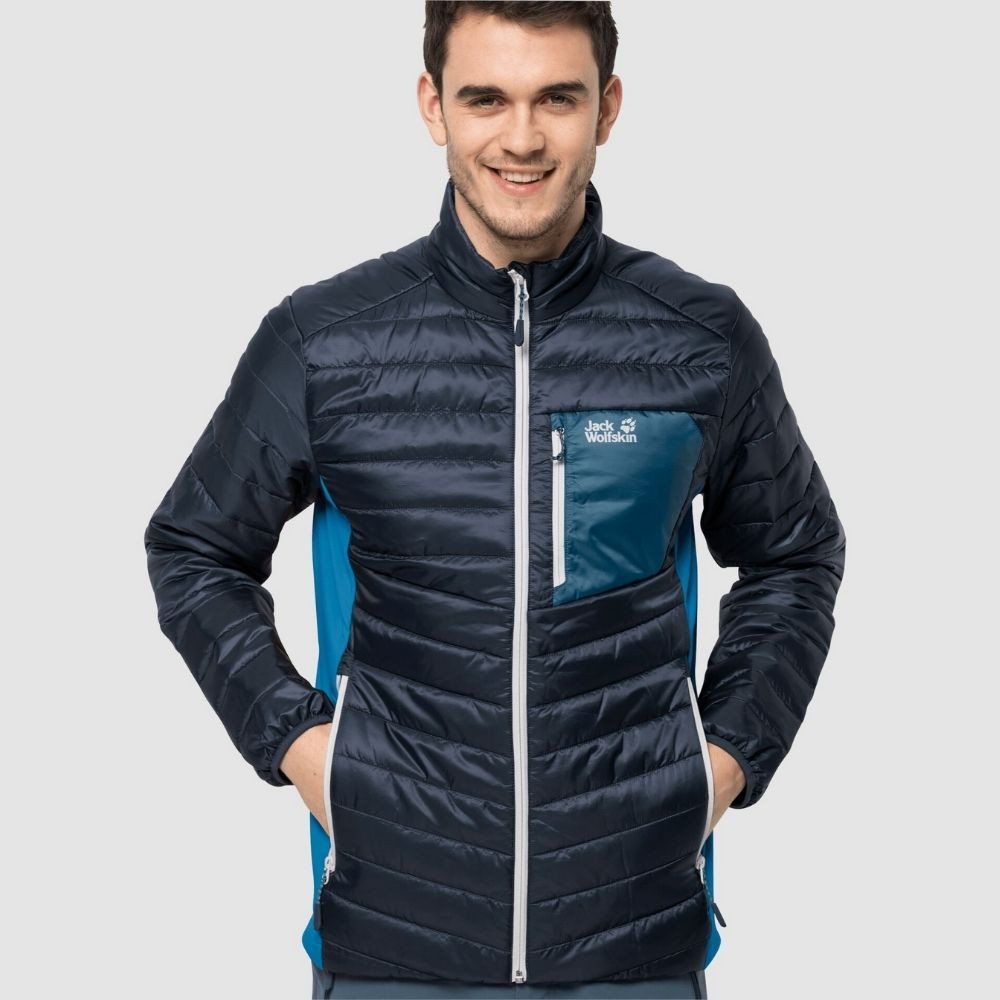 Bunda JACK WOLFSKIN Routeburn Blue - Bundy & Vesty - 1