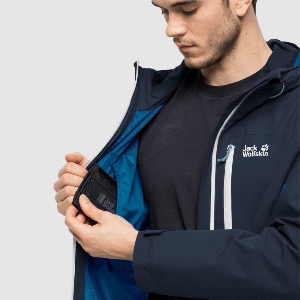 Bunda JACK WOLFSKIN Eagle Peak Blue - Bundy & Vesty - 6
