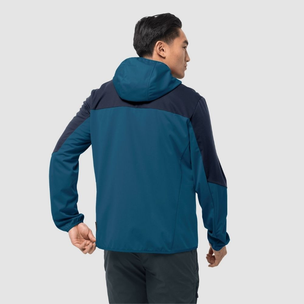 Bunda JACK WOLFSKIN Go Hike Softshell - Bundy na bežky a skialp - 2