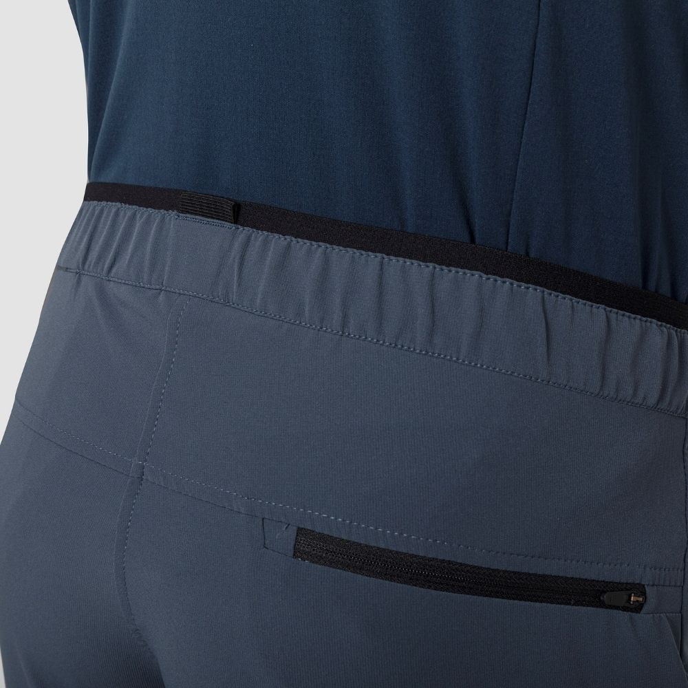 Nohavice SALEWA Lagorai Durastretch Blue - Turistické nohavice - 2