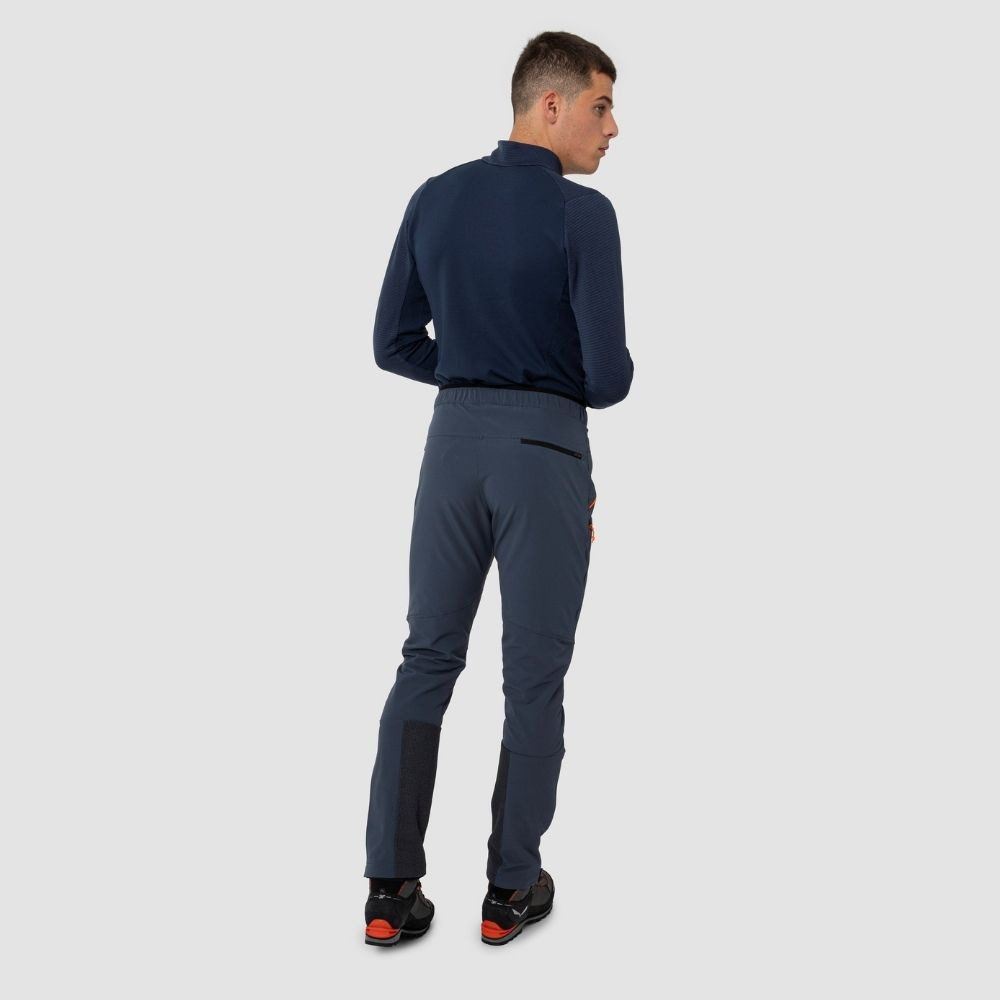 Nohavice SALEWA Lagorai Durastretch Blue - Turistické nohavice - 1