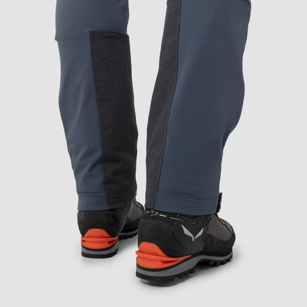 Nohavice SALEWA Lagorai Durastretch Blue - Turistické nohavice - 4