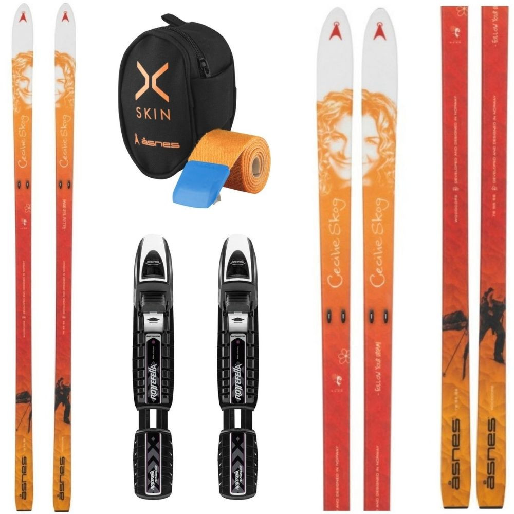 Dámsky backcountry set ASNES Cecilie WL so stúpacím pásom a viazaním BC NNN - Backcountry sety - 1