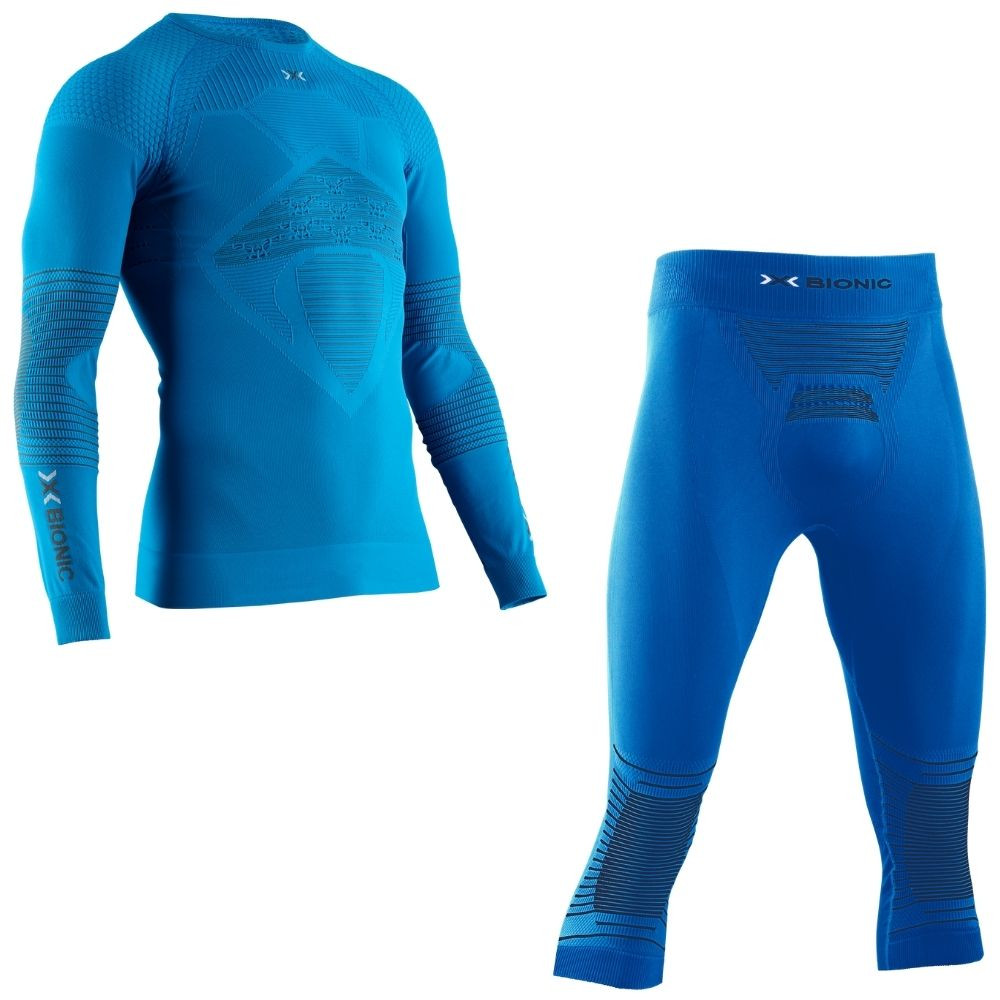 Pánsky kompresný komplet X-BIONIC Energizer 4.0 Blue - Športové termoprádlo - 1