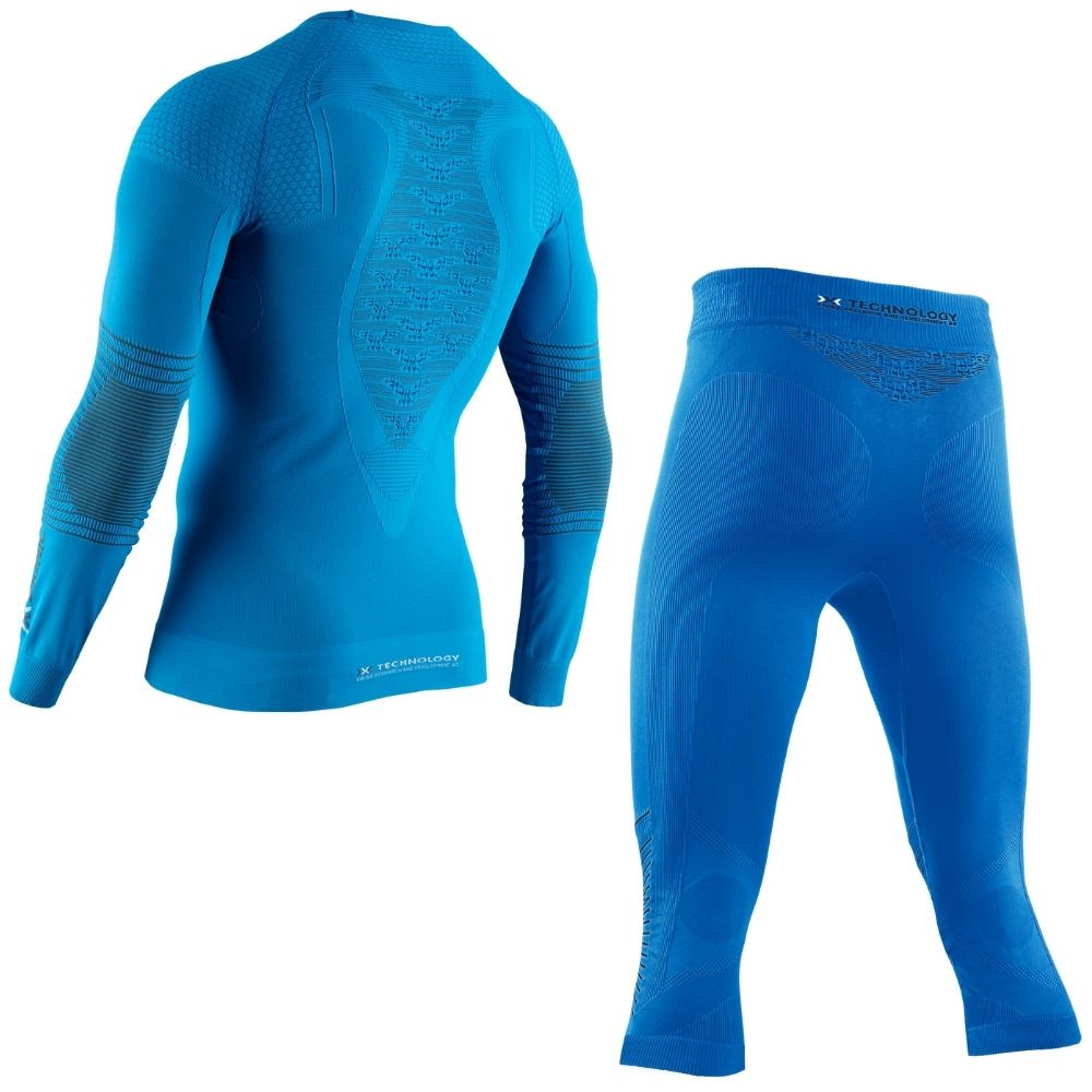 Pánsky kompresný komplet X-BIONIC Energizer 4.0 Blue - Športové termoprádlo - 2