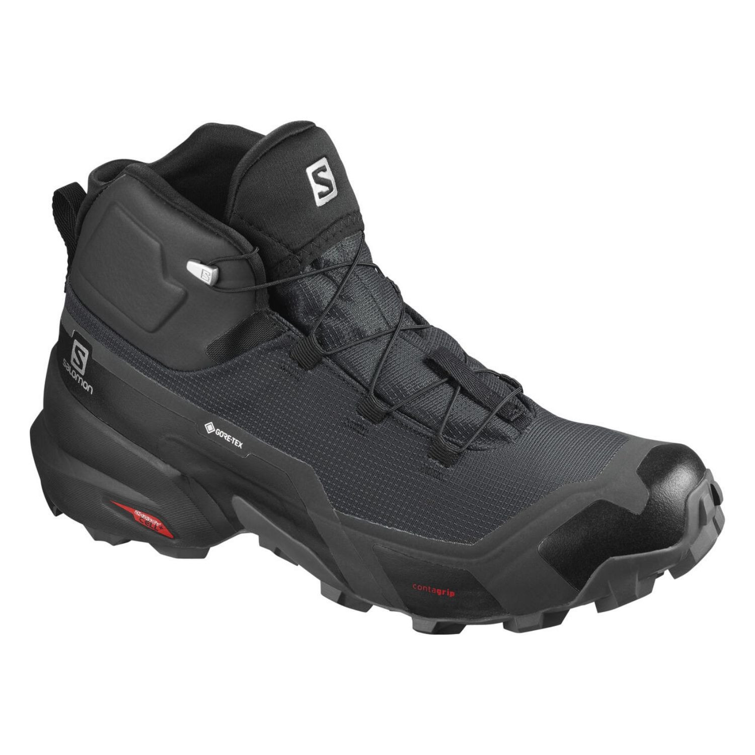 Dámske topánky SALOMON Cross Hike Mid GTX W Black - Turistická obuv - 2