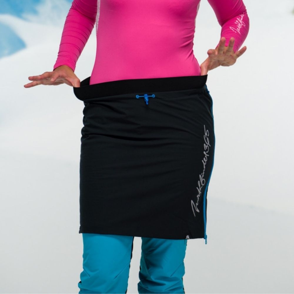 Zateplená sukňa NORTHFINDER Polartec® Alpha Direct Jaraba Black - Dámske oblečenie - 3