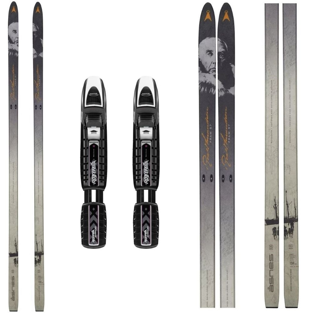 Backcountry bežky ASNES Amundsen Fram WL s viazaním BC NNN - Backcountry sety - 1