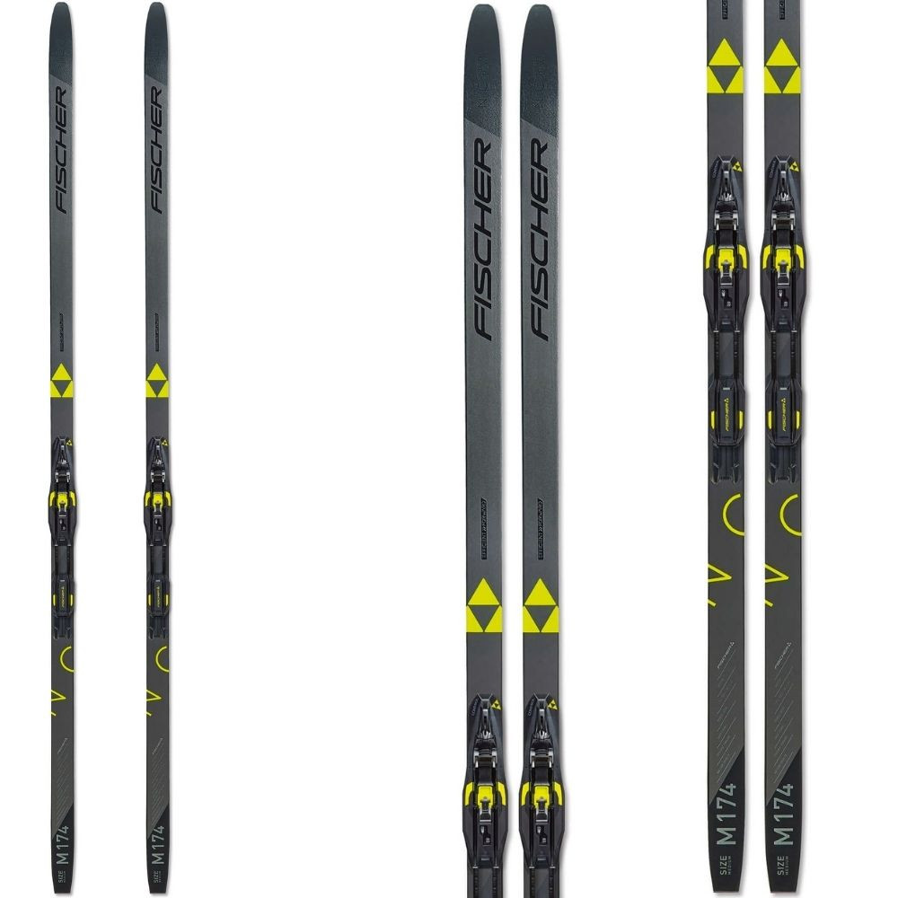 Bežkový set FISCHER Orbiter EF Black s viazaním NNN - Pánske sety - 1