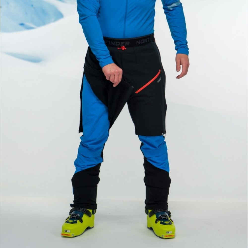 Zateplené kraťasy NORTHFINDER Kosiare - Nohavice na bežky a skialp - 4