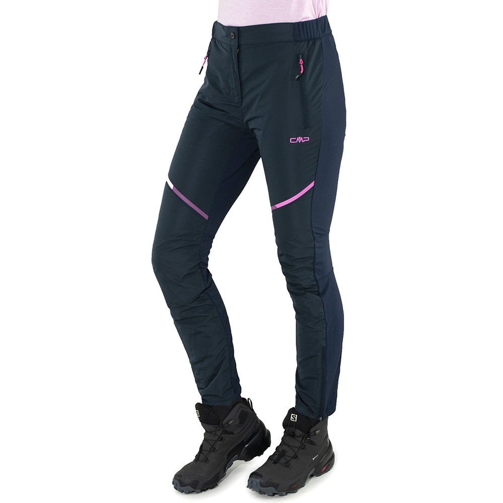 Nohavice CAMPAGNOLO Pant Hybrid Blue/Purple - Nohavice na bežky a skialp - 1