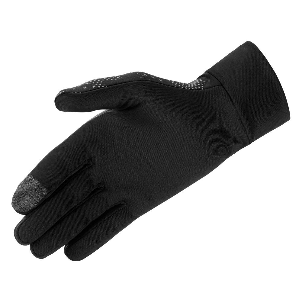 Rukavice SALOMON Agile Warm Glove U Black - Rukavice na bežky a skialp - 2