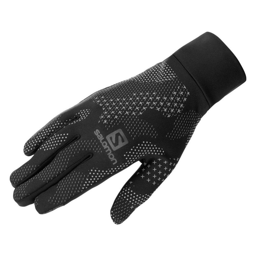 Rukavice SALOMON Agile Warm Glove U Black - Rukavice na bežky a skialp - 1