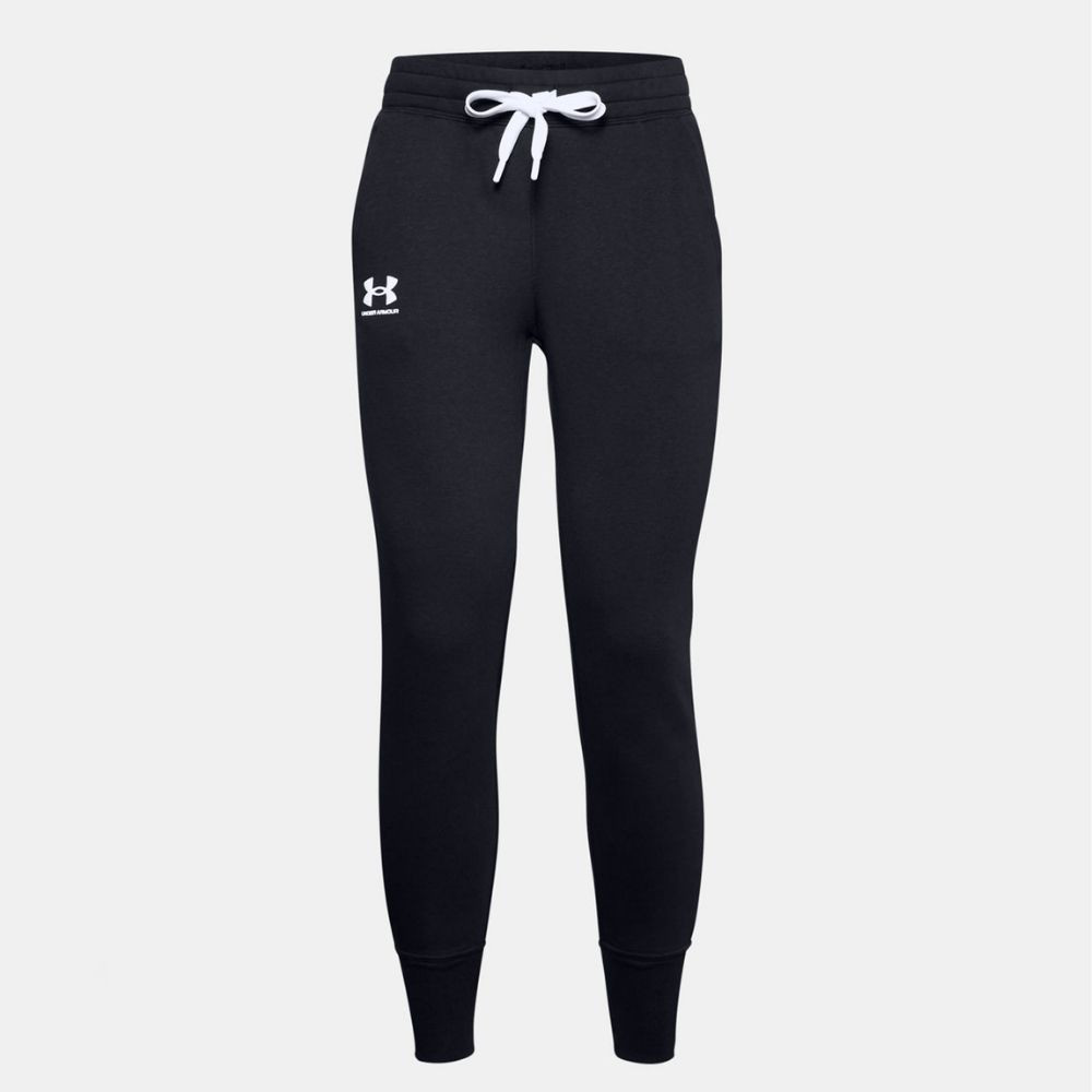 Tepláky UNDER ARMOUR Rival Fleece Black - Tepláky - 2