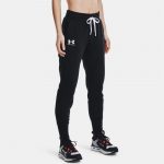 Tepláky UNDER ARMOUR Rival Fleece Black
