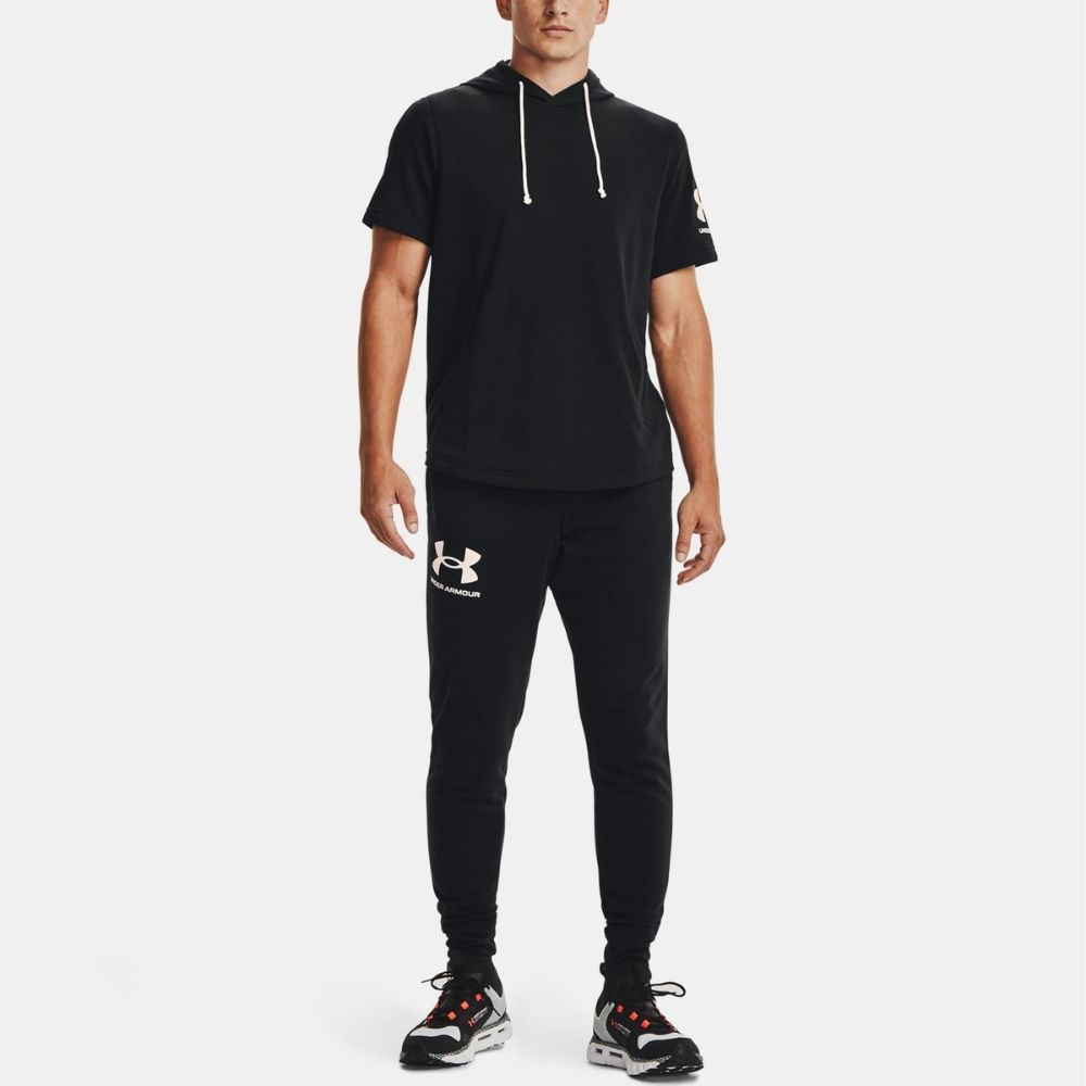 Tepláky UNDER ARMOUR Rival Terry Jogger Black - Tepláky - 3