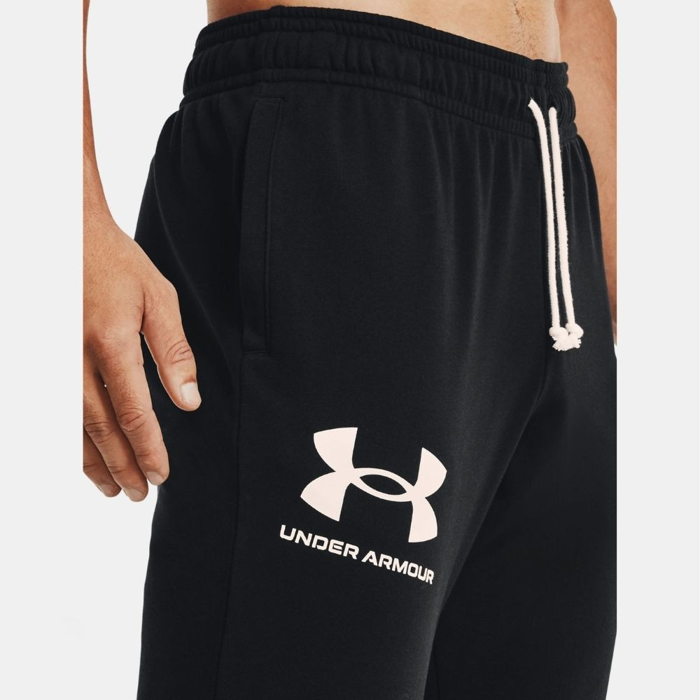 Tepláky UNDER ARMOUR Rival Terry Jogger Black - Tepláky - 4