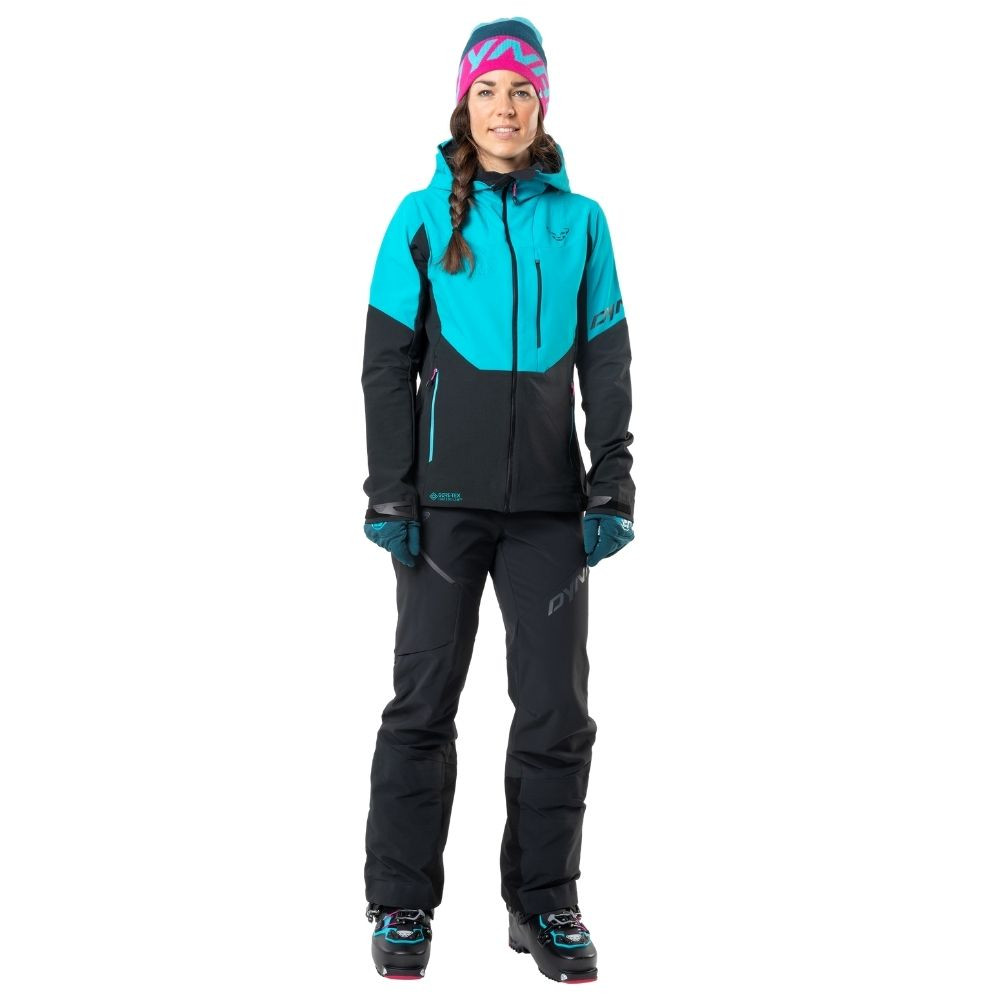 Nohavice DYNAFIT Radical INFINIUM Hybrid Pants W Black - Nohavice na bežky a skialp - 2