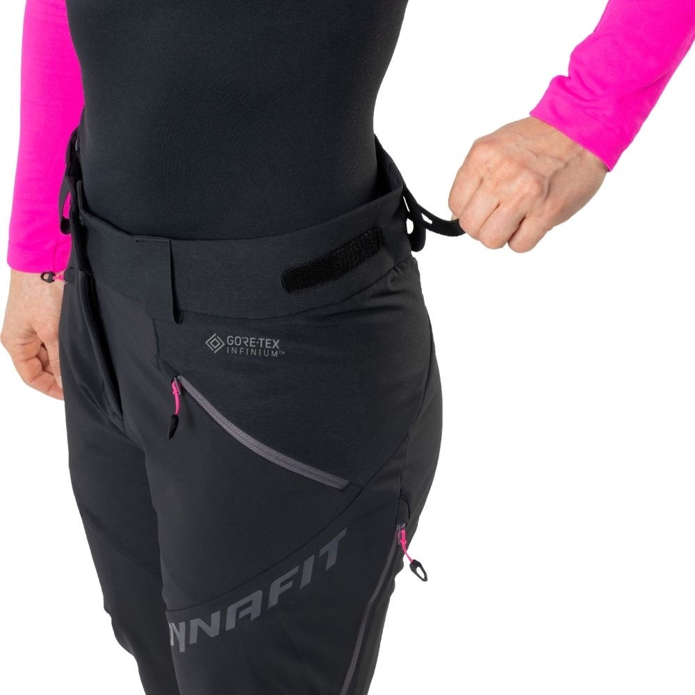 Nohavice DYNAFIT Radical INFINIUM Hybrid Pants W Black - Nohavice na bežky a skialp - 4