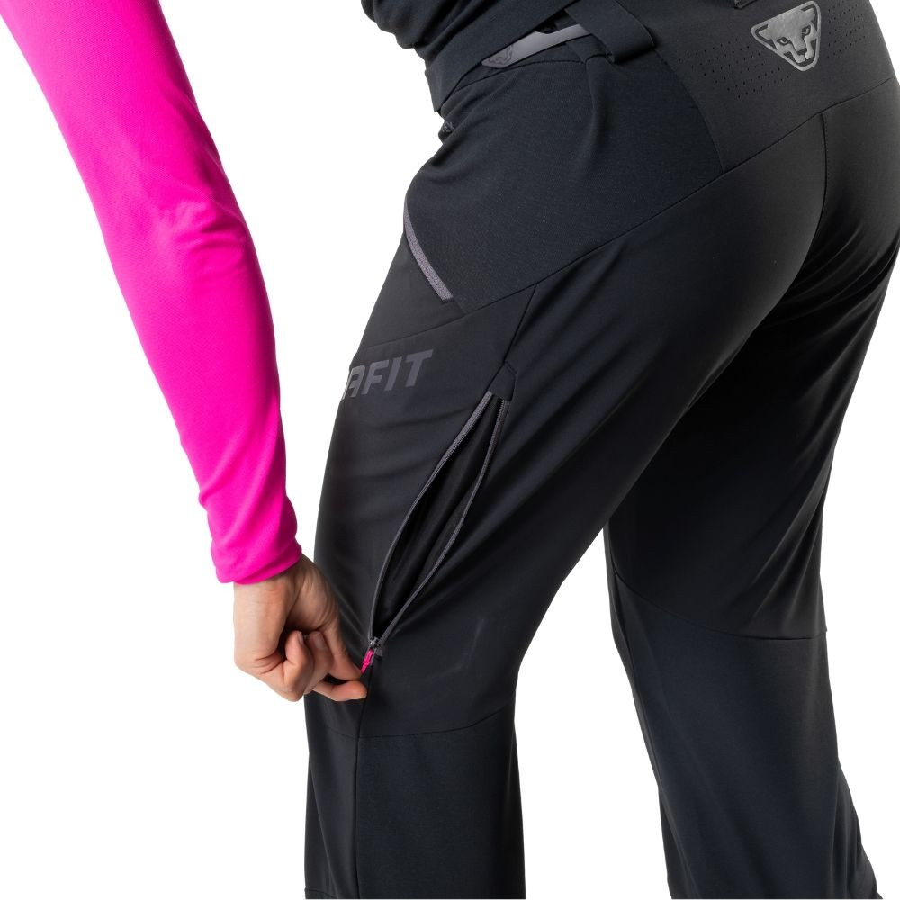 Nohavice DYNAFIT Radical INFINIUM Hybrid Pants W Black - Nohavice na bežky a skialp - 6