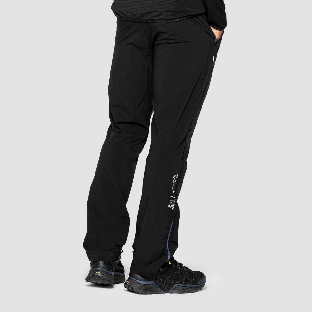 Nohavice SALEWA Pedroc DST M Black Out - Turistické nohavice - 4