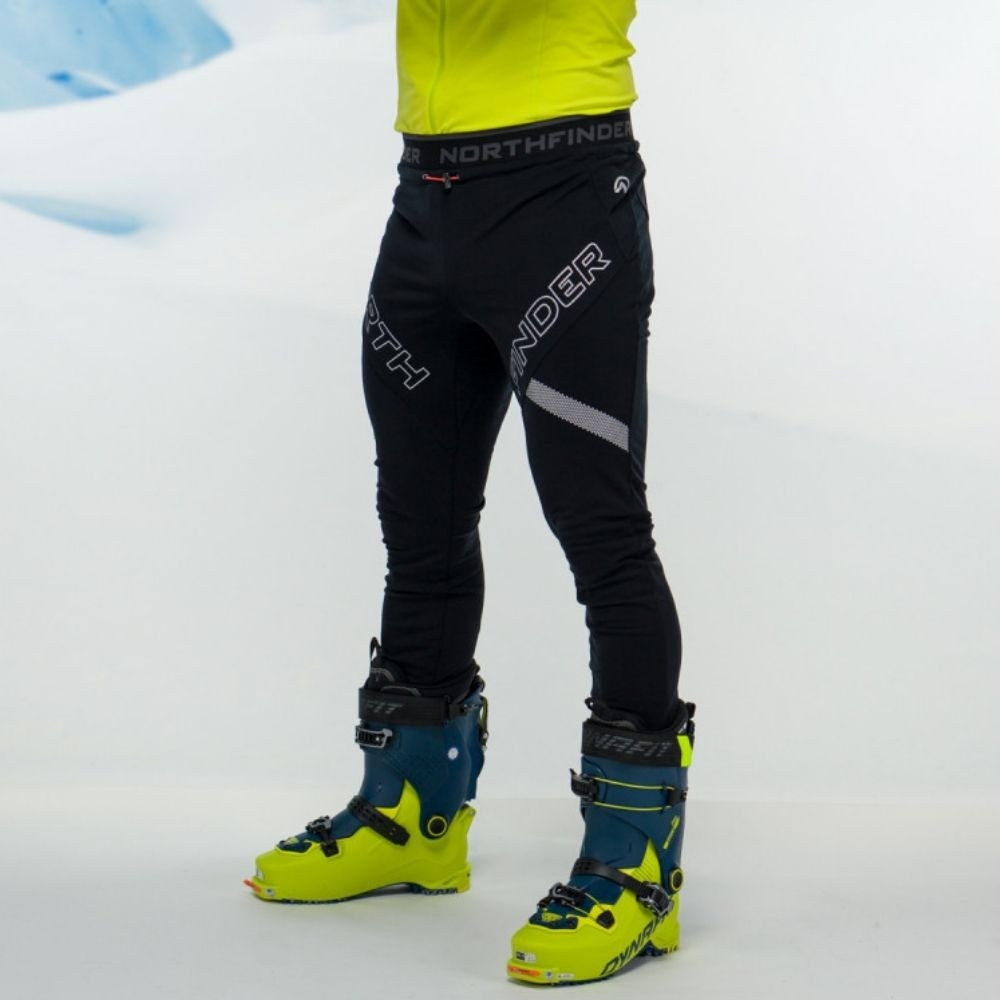 Skitouringové elasťáky NORTHFINDER Reswor - Nohavice na bežky a skialp - 1