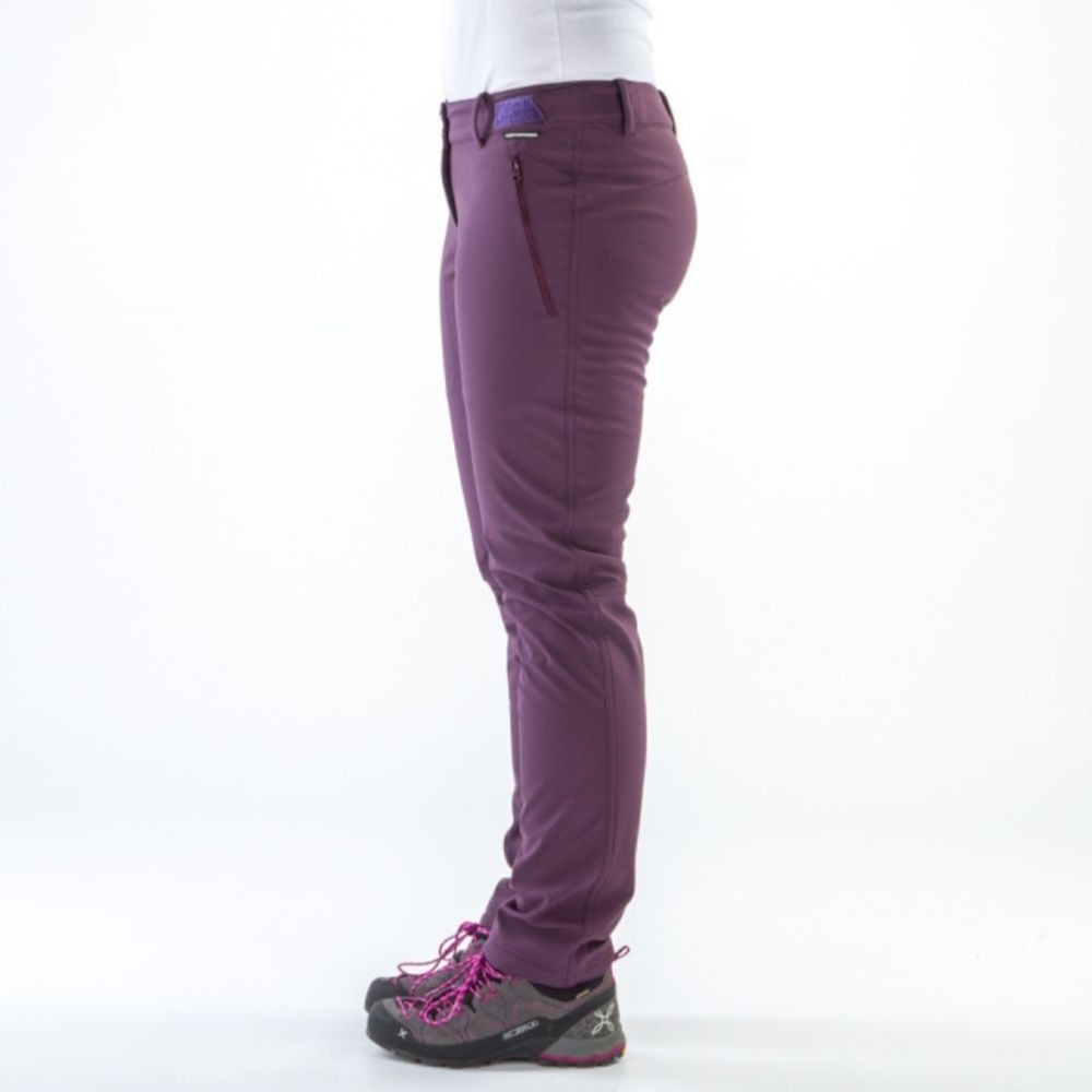 Softshellové nohavice NORTHFINDER Travel Style 3L Adelaide Purple - Turistické nohavice - 2