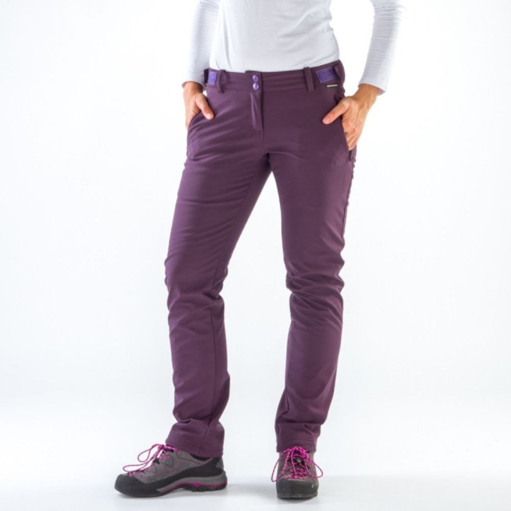 Softshellové nohavice NORTHFINDER Travel Style 3L Adelaide Purple - Turistické nohavice - 1
