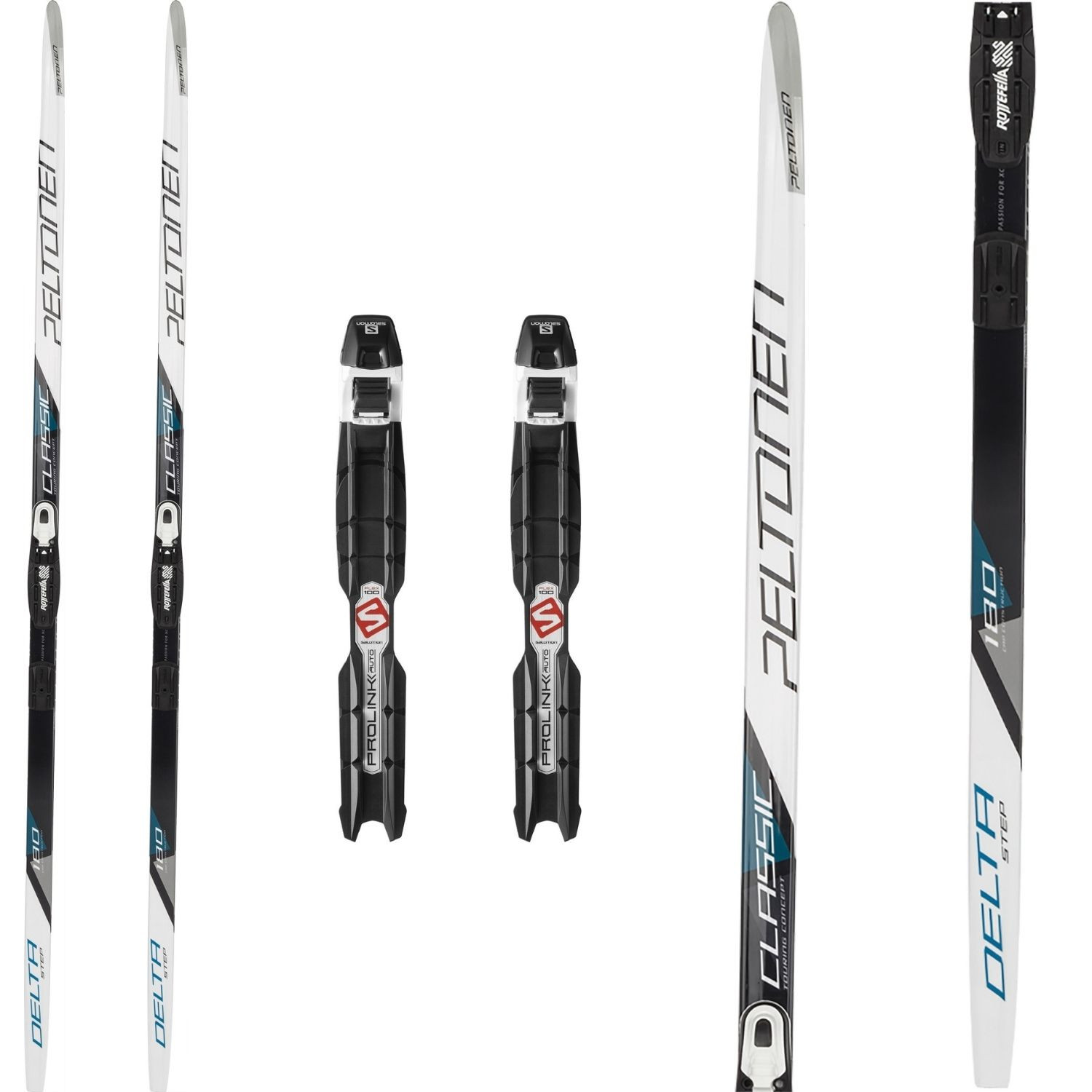 Bežkový set PELTONEN Delta Classic s viazaním NNN Prolink - Pánske sety - 1