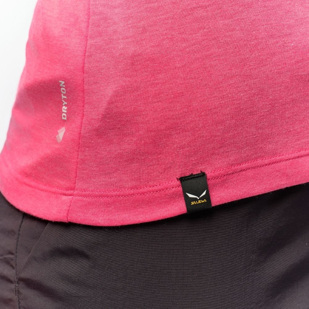 Tričko SALEWA Solidlogo Dry W Calypso Cor - Dámske oblečenie - 6