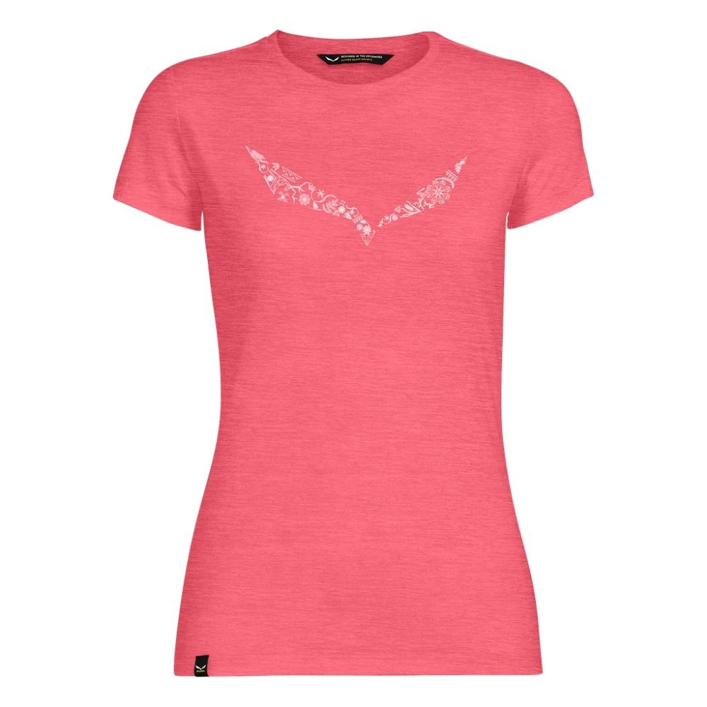 Tričko SALEWA Solidlogo Dry W Calypso Cor - Dámske oblečenie - 1