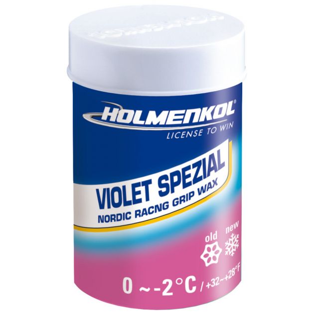 Stúpací vosk Holmenkol Violet Gripwax Spezial - Vosky / Čističe - 1