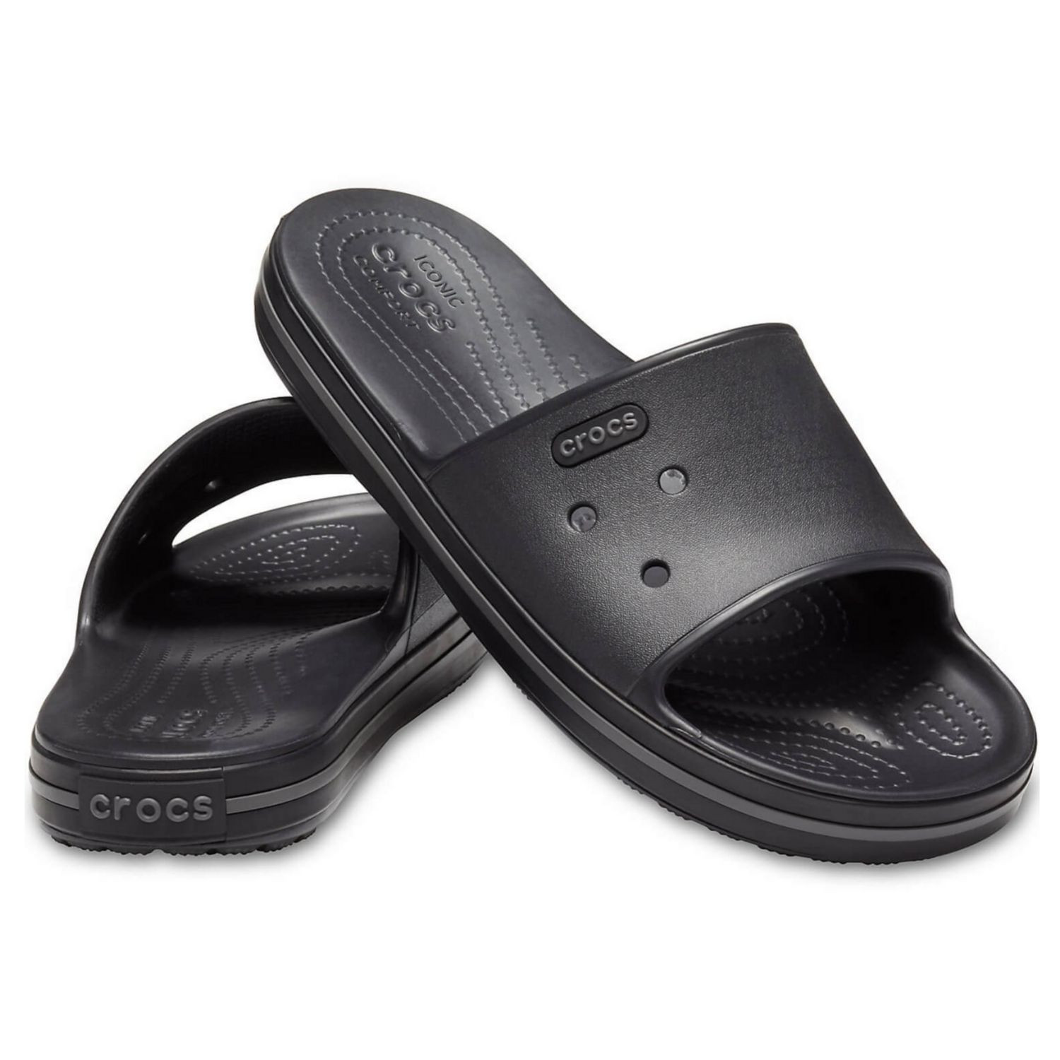 Šľapky CROCS Crocband III Slide Black - Šľapky a sandále - 3