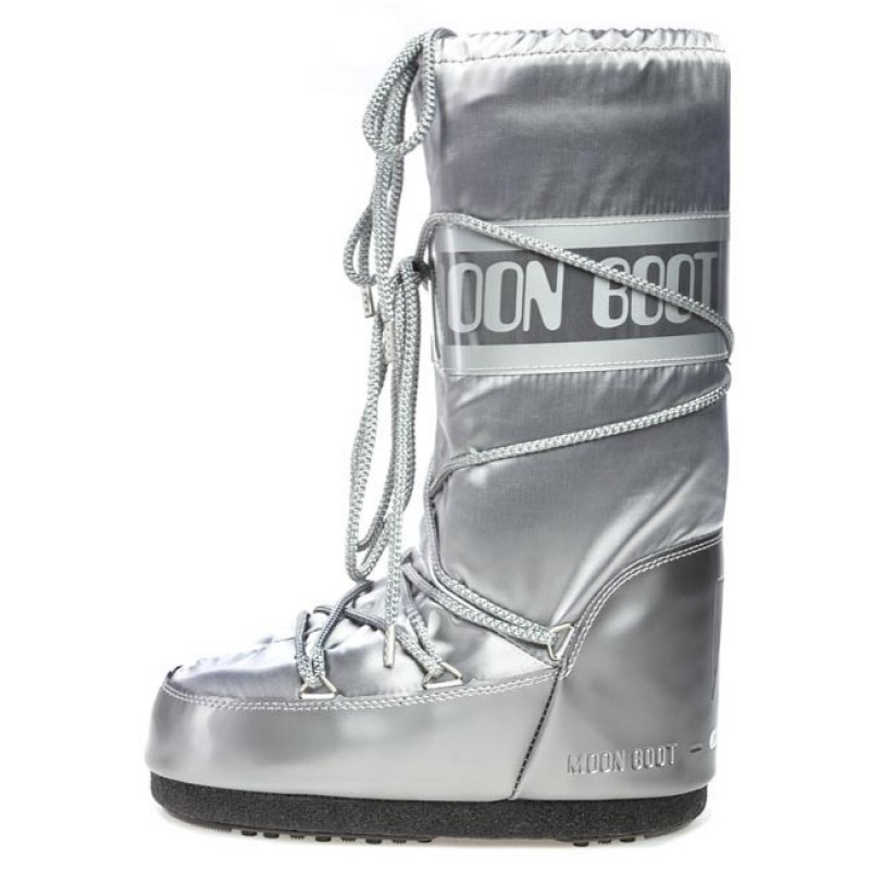Snehule MOON BOOT Glance Silver - Zimná obuv - 3
