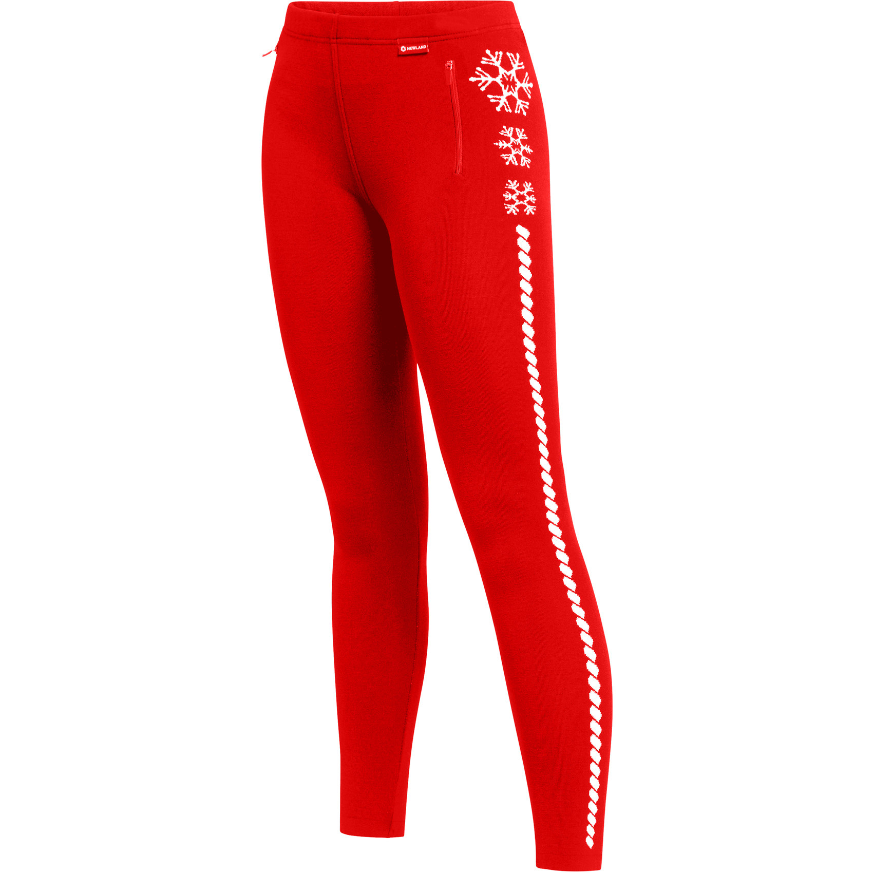 Zimné legíny NEWLAND Ashlie Red/White - Legíny - 1