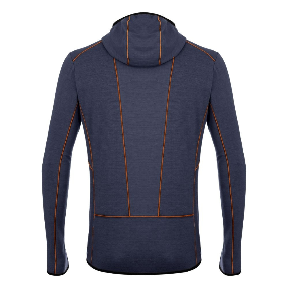 Mikina SALEWA Light Micro PL M Navy - Technické mikiny - 3