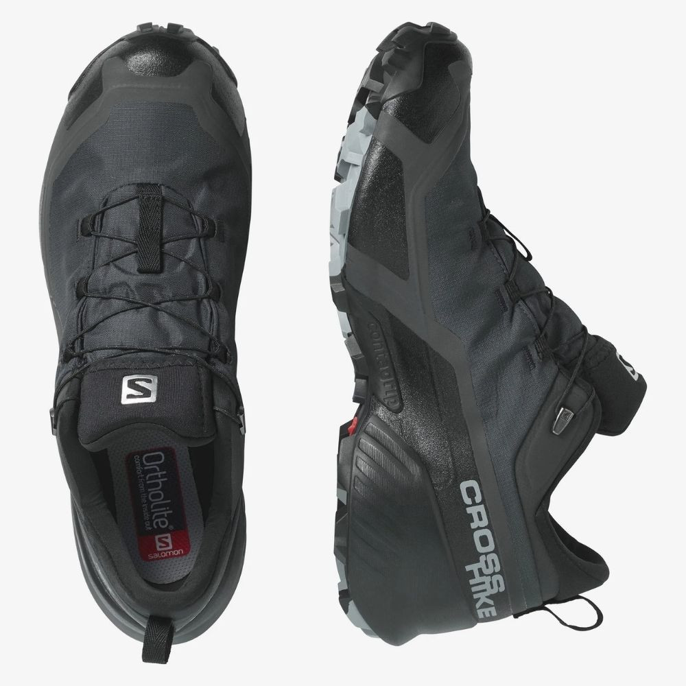 Turistická obuv SALOMON Cross Hike GTX Phantom/Black - Turistická obuv - 6