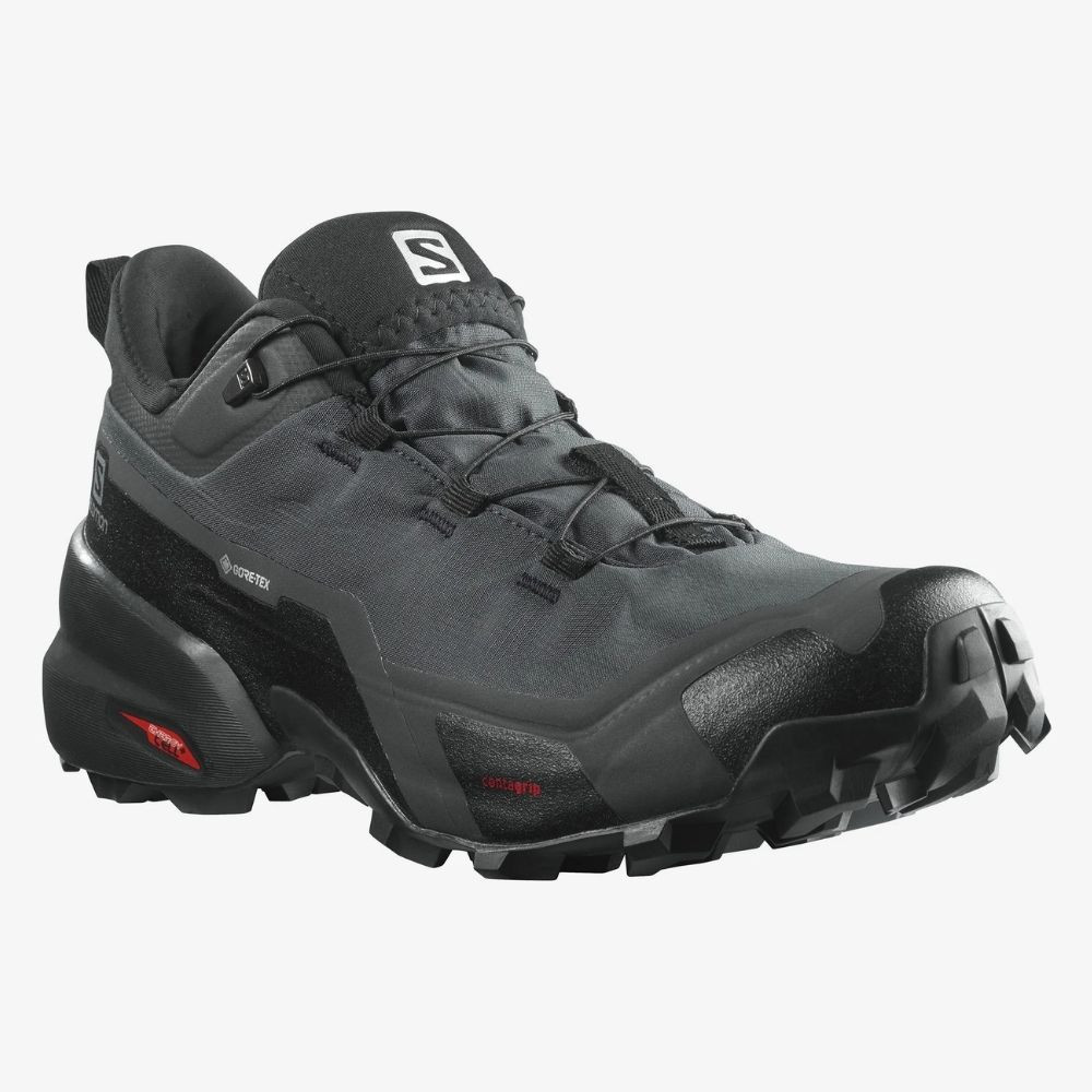 Turistická obuv SALOMON Cross Hike GTX Phantom/Black - Turistická obuv - 2