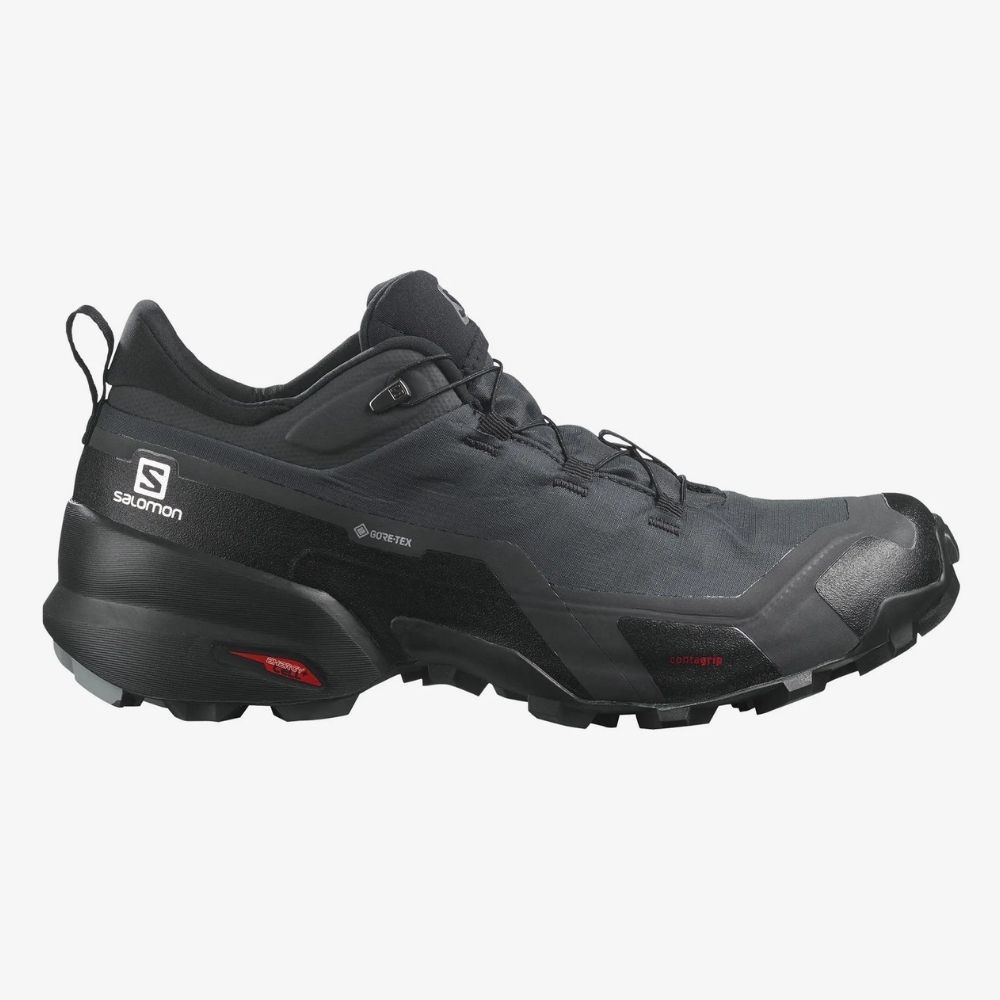 Turistická obuv SALOMON Cross Hike GTX Phantom/Black - Turistická obuv - 1