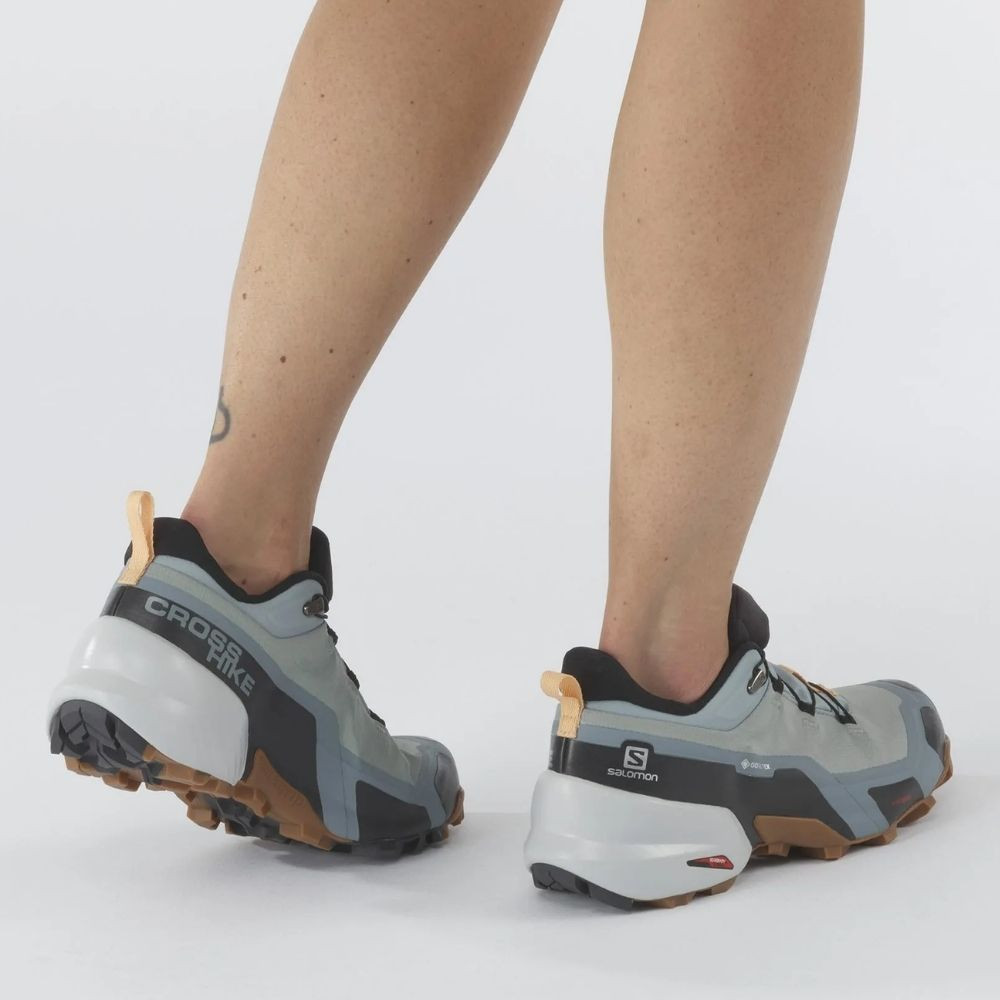Turistická obuv SALOMON Cross Hike GTX W Slate/Trooper - Turistická obuv - 7