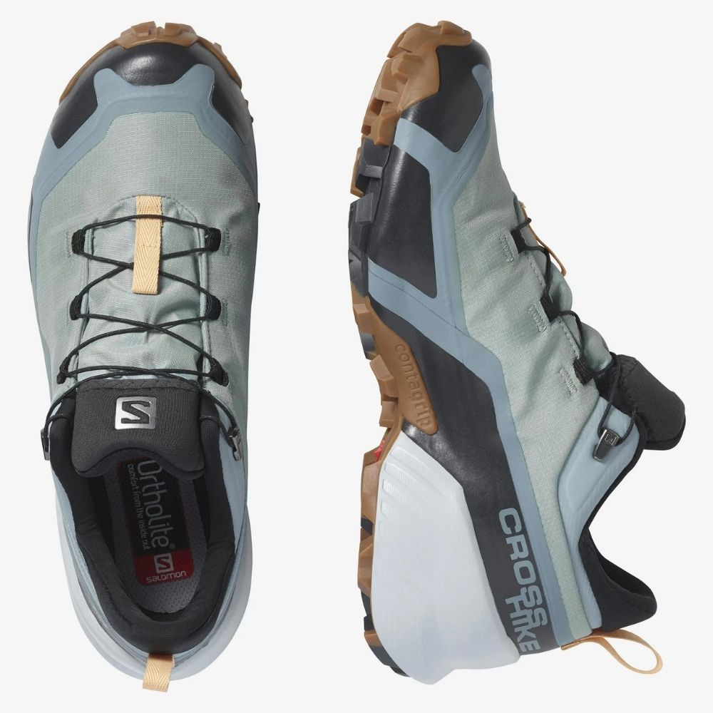 Turistická obuv SALOMON Cross Hike GTX W Slate/Trooper - Turistická obuv - 6