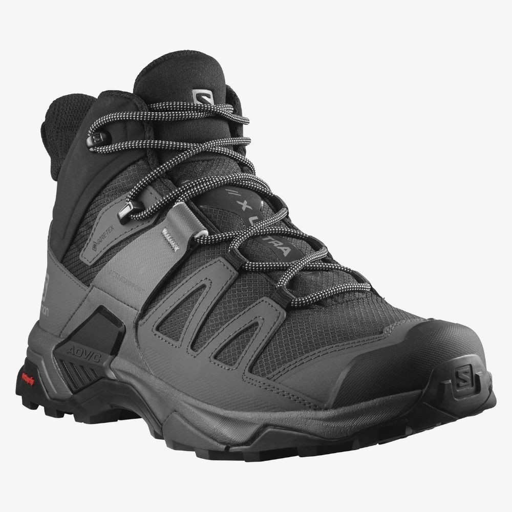 Turistické topánky SALOMON X Ultra 4 MID Wide GTX - pre širšie chodidlá - Turistická obuv - 2