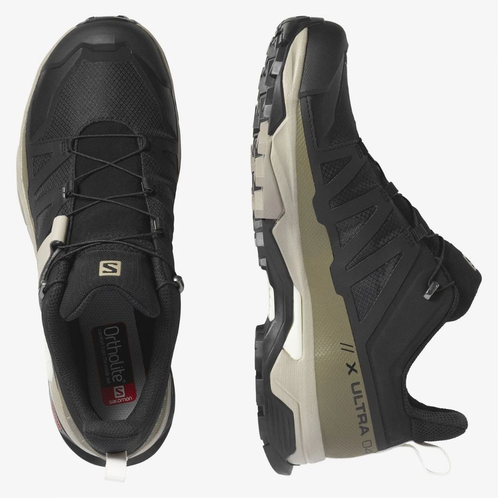 Turistická obuv SALOMON X Ultra 4 GTX Black/Vintage Khaki - Turistická obuv - 6