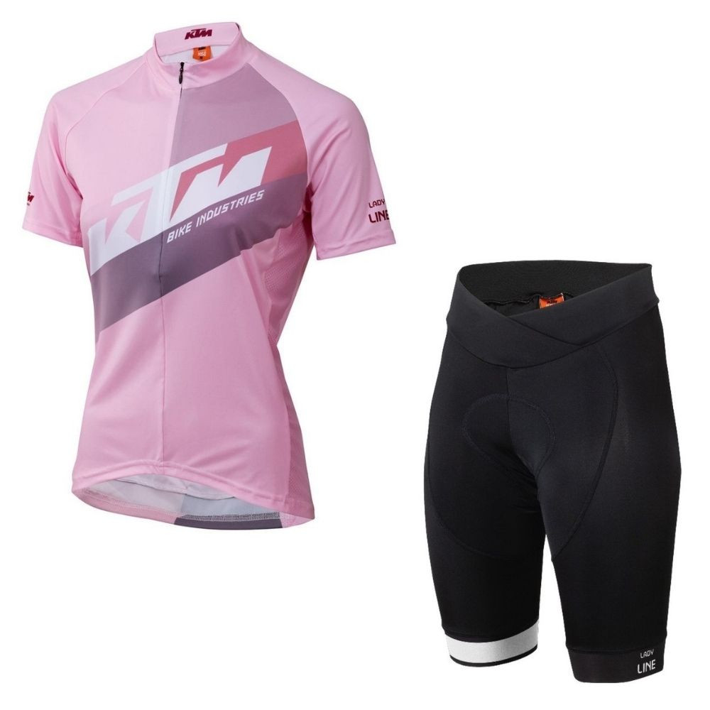 Dámsky cyklistický komplet KTM Lady Line Bloom - Cyklo vrch - 1