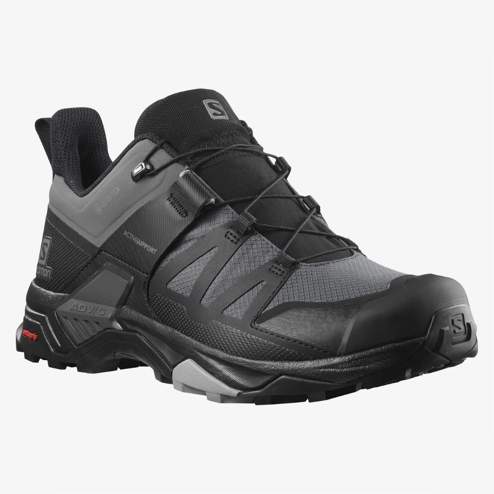 Turistická obuv SALOMON X Ultra 4 GTX Magnet/Black - Turistická obuv - 2
