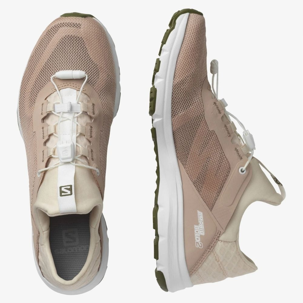Sieťovaná obuv SALOMON Amphib Bold 2 W Sirocco/Sun Kiss - Športová obuv - 6