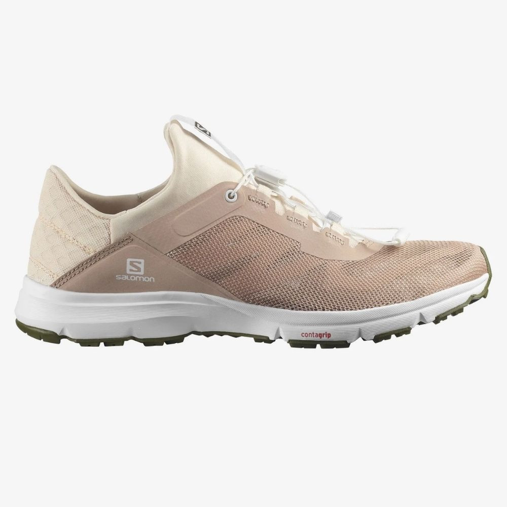 Sieťovaná obuv SALOMON Amphib Bold 2 W Sirocco/Sun Kiss - Športová obuv - 1